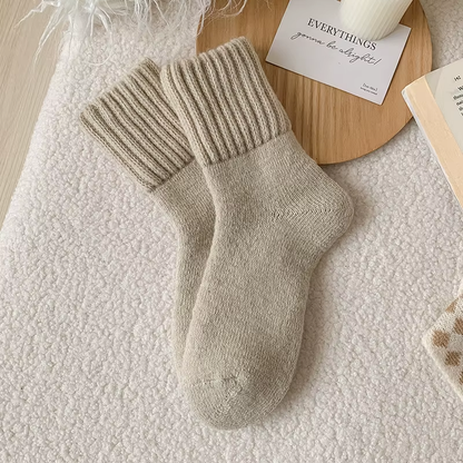 5 Pairs of Cozy Winter Socks for Women - Plush & Breathable