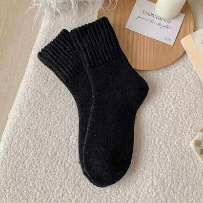 5 Pairs of Cozy Winter Socks for Women - Plush & Breathable